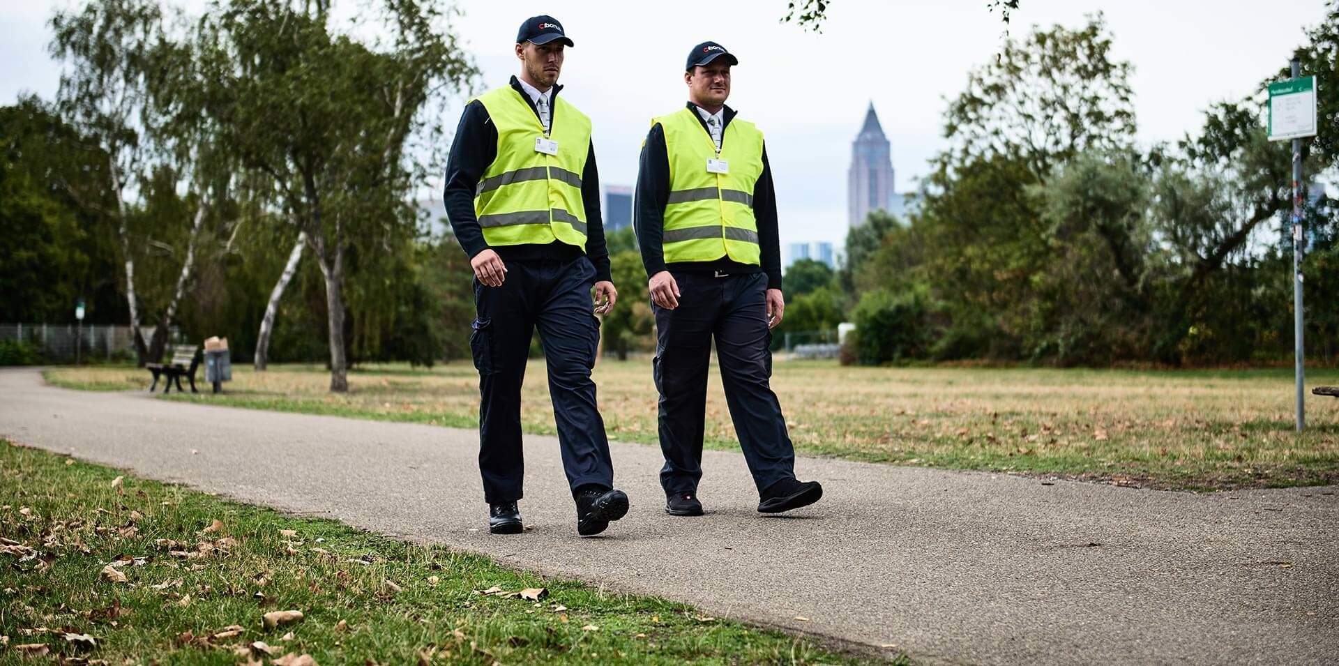 Parkbestreifung Sicherheitsdienst